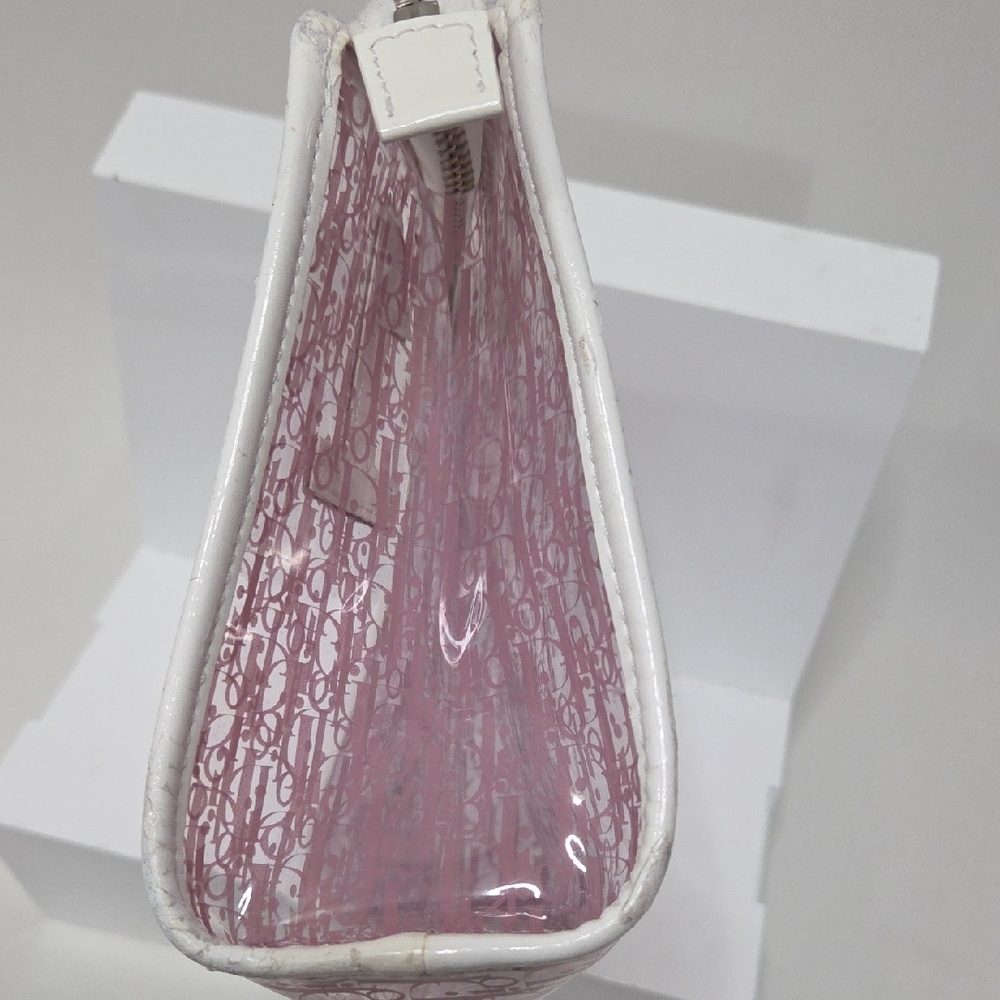 Dior Pink Transparent Cosmetic Case - Picture 9 of 10